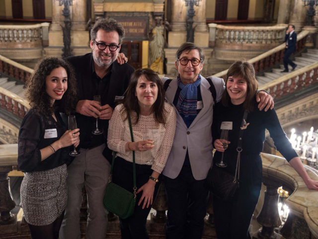 L'équipe Curius au lancement d'Andera Partners à l'Opéra de Paris