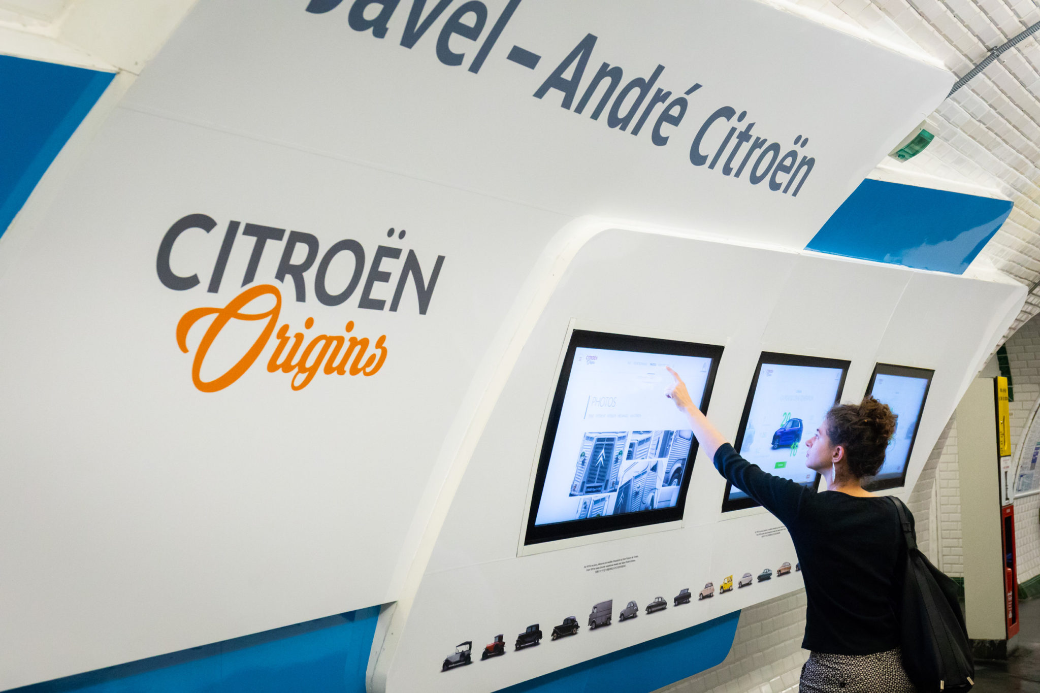 Metro Javel - André Citroën sur la ligne 10 : un aménagement signé Futurative