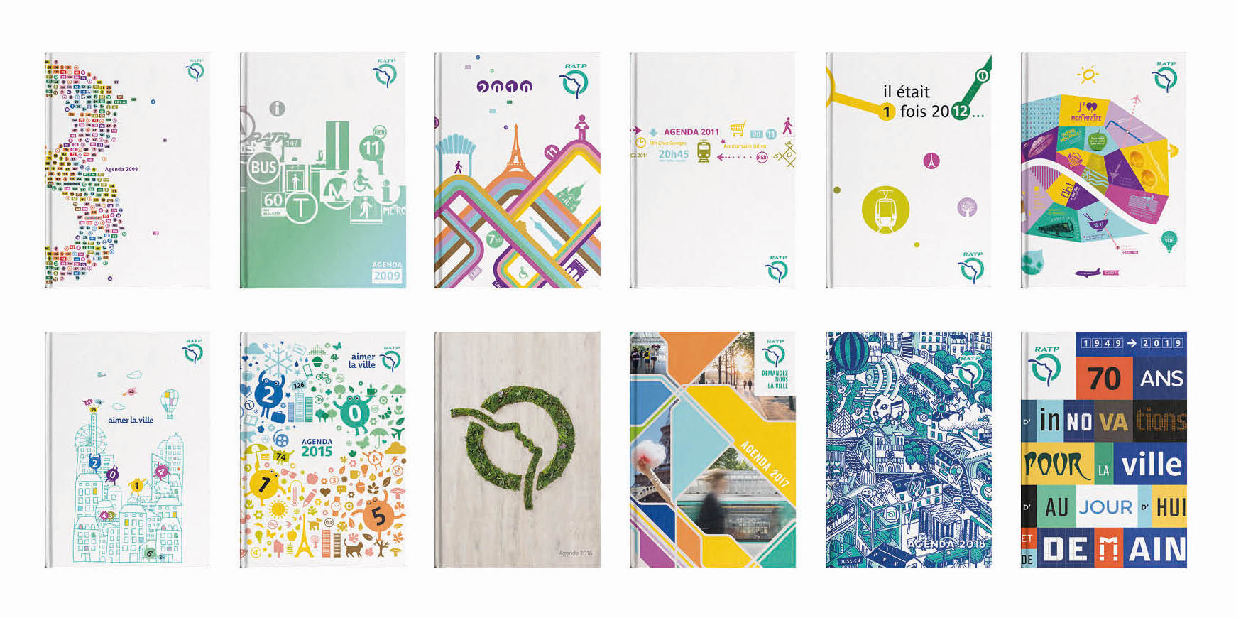 Agendas RATP - Designed by Futurative