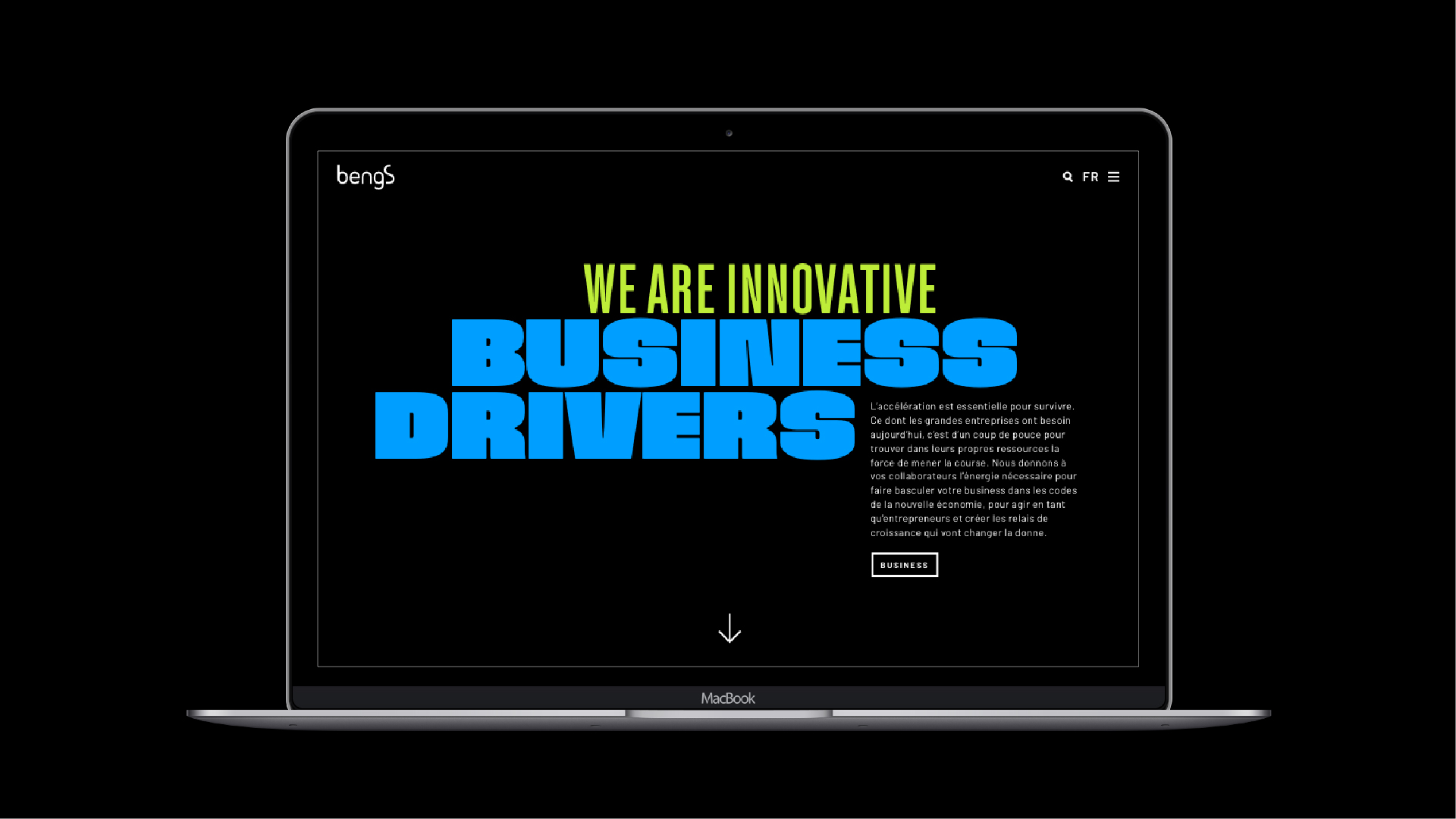 Site Bengs - Designed by Futurative