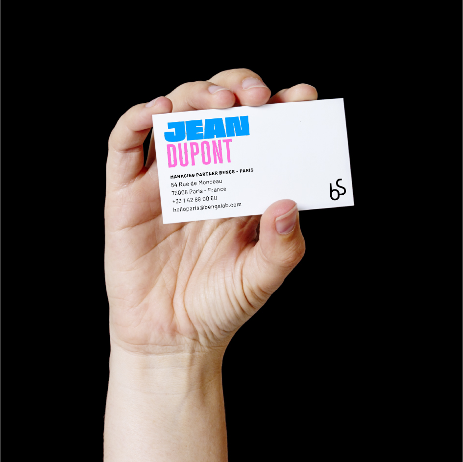 Carte de visite Bengs - Designed by Futurative