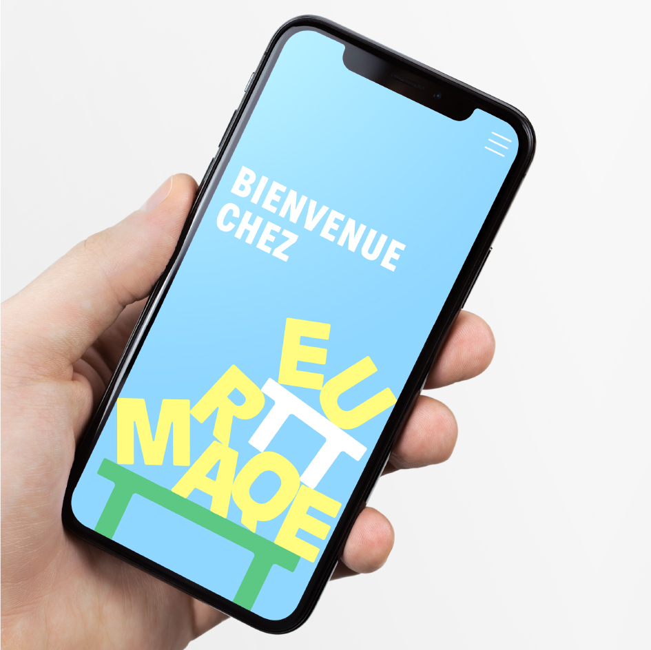 Site mobile Marquette - Designed by Futurative
