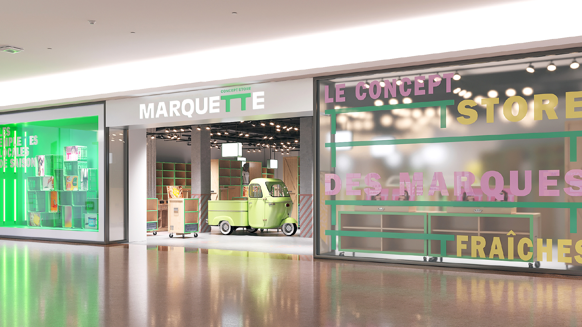 Concept store Marquette - Designed by Futurative