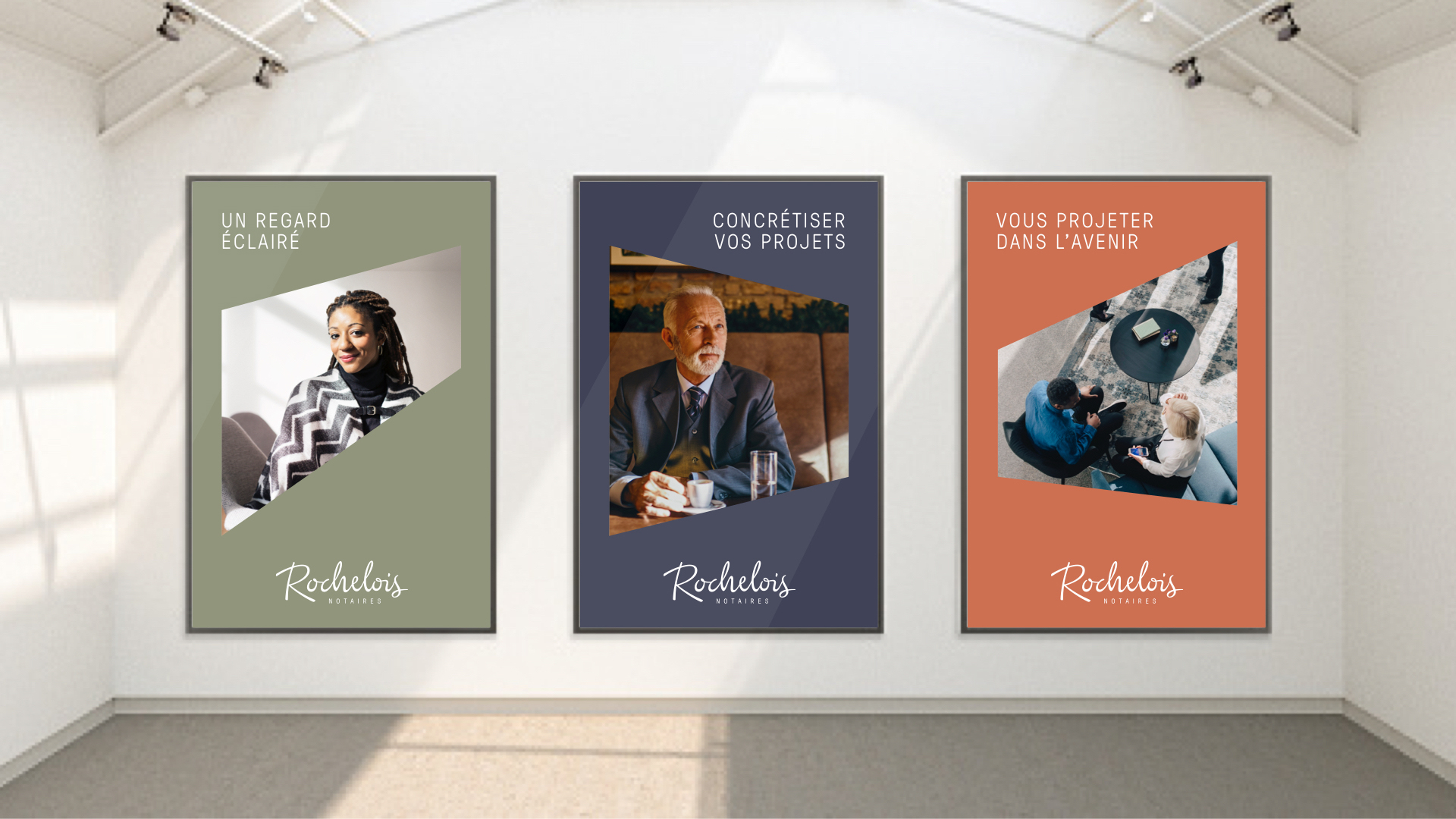 Affiches Rochelois Notaires - Designed by Futurative
