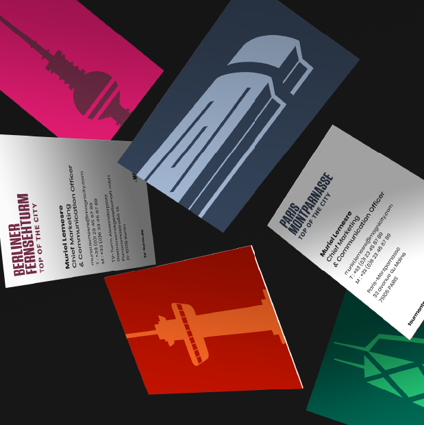 Cartes de visite Magnicity - Designed by Futurative