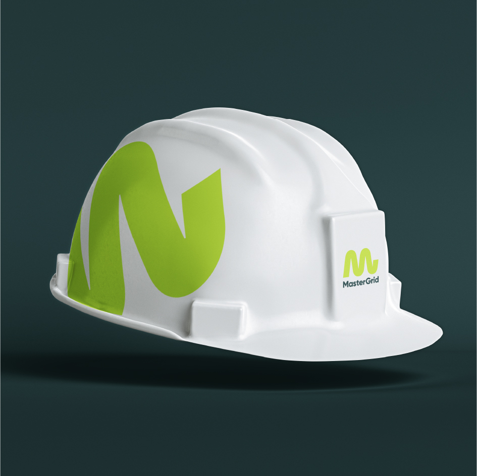 Casque de chantier MasterGrid - Designed by Futurative